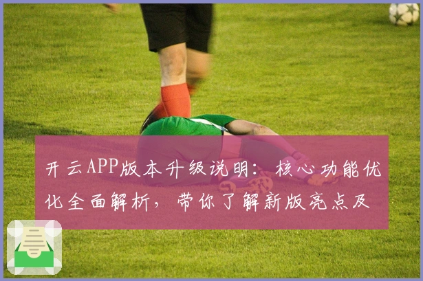 开云APP版本升级说明：核心功能优化全面解析，带你了解新版亮点及实用体验